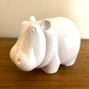 1977 Tiffany & Co Hippo Piggy Bank